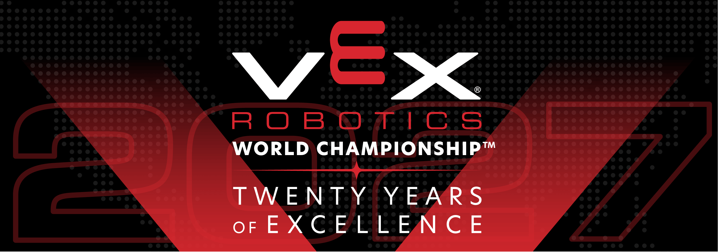 VEX Robotics World Championship. Twenty Years of Excellence. 2027.